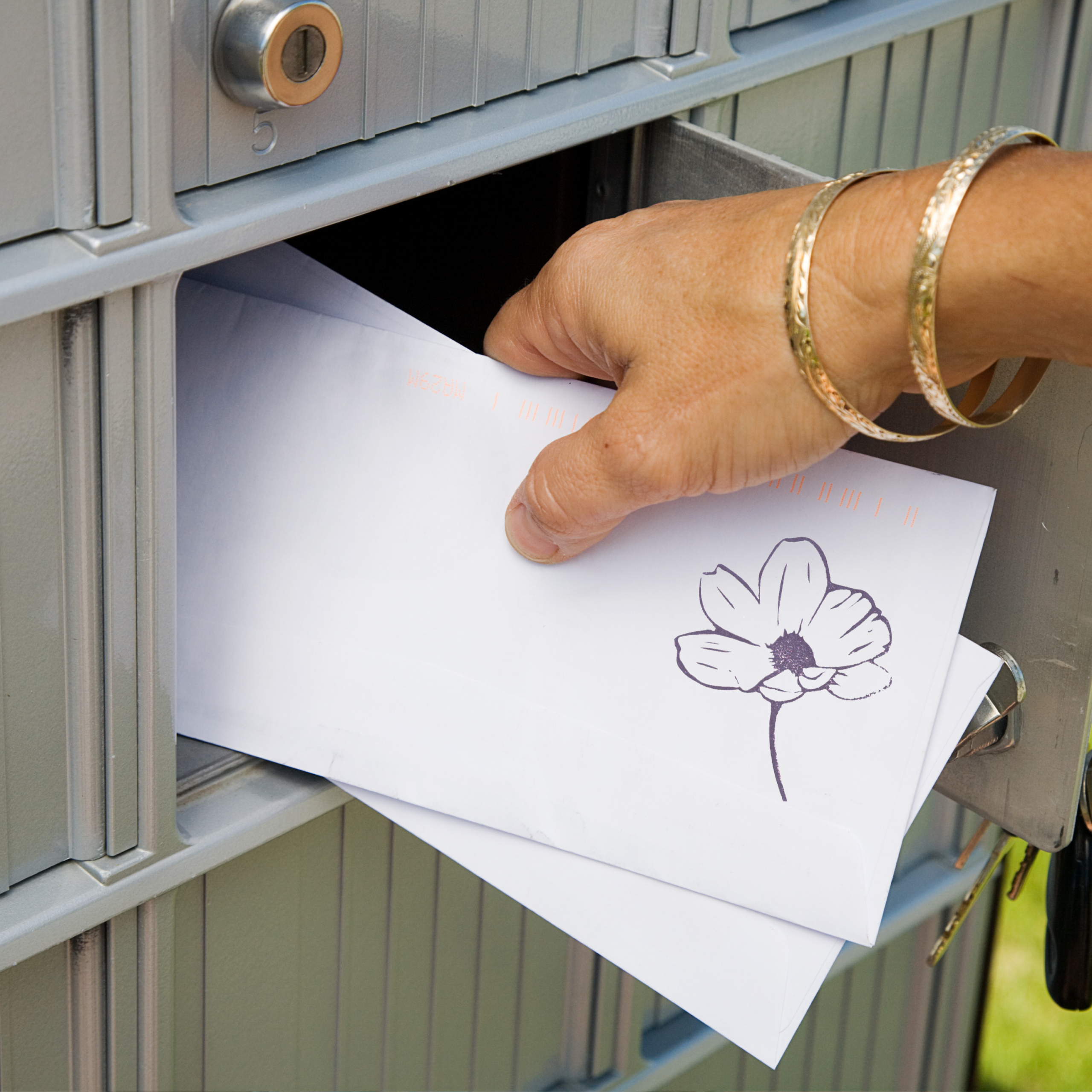 Kwiat 6, stempel cyfrowy - obrazek 3