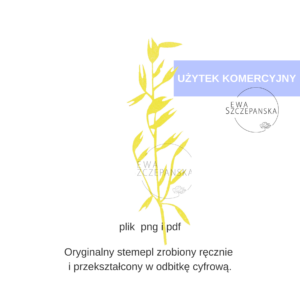 stempel cyfrowy kłos