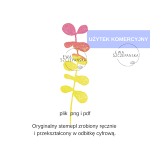 stempel do pobrania eukaliptus