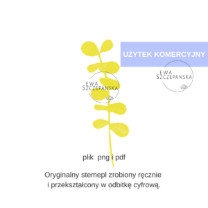 stempel do pobrania eukaliptus