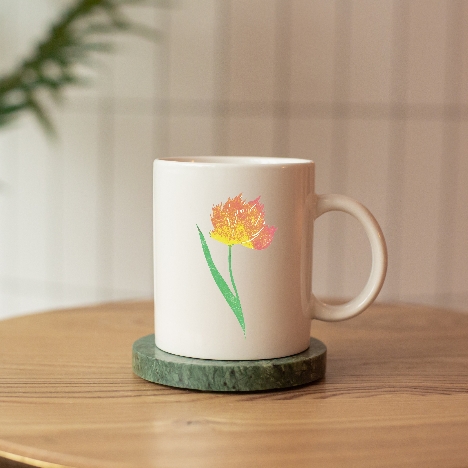 Stempel cyfrowy kwiat