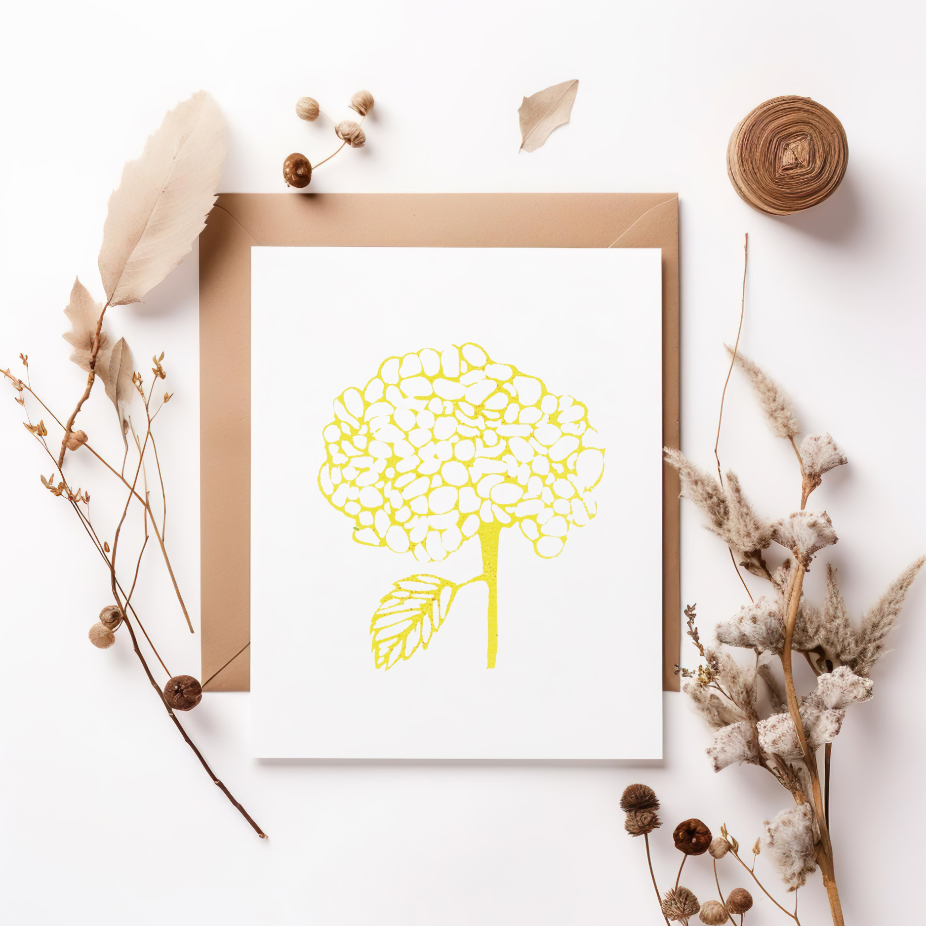 Hortensja stempel do pobrania