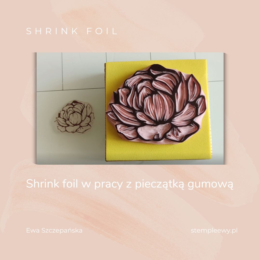 Folia shrink foil zastosowana ze stemplem